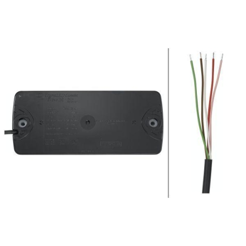 HELLA Heckleuchte 2VP 015 074-001 für, links, rechts