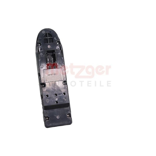 Schalter, Fensterheber METZGER 09161161 für BMW, fahrerseitig, vorne