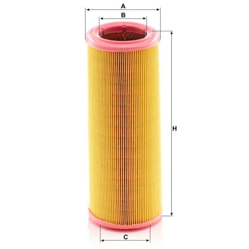 Luftfilter MANN-FILTER C 1189 f&uuml;r FIAT
