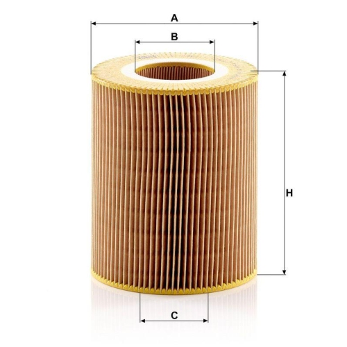 Luftfilter MANN-FILTER C 1381 f&uuml;r MERCEDES-BENZ