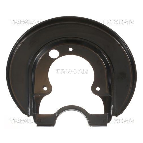 Spritzblech, Bremsscheibe TRISCAN 8125 29250 f&uuml;r VW, Hinterachse links
