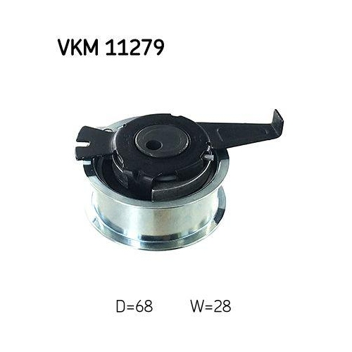 Spannrolle, Zahnriemen SKF VKM 11279 f&uuml;r AUDI SEAT SKODA VW, mitte