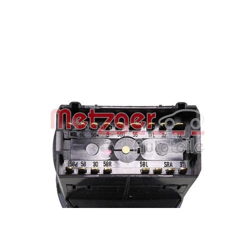 Schalter, Hauptlicht METZGER 0916088 f&uuml;r VAG