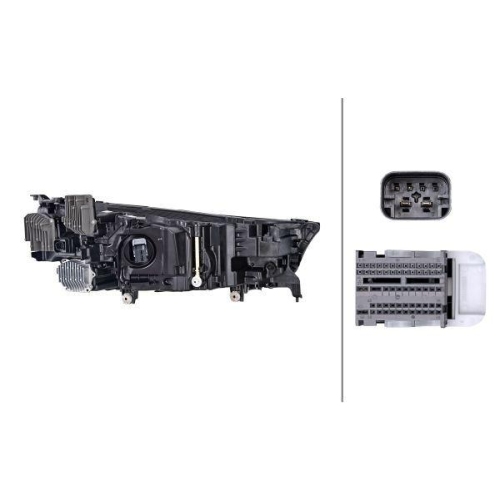 HELLA Hauptscheinwerfer 1EX 014 952-611 für BMW, links