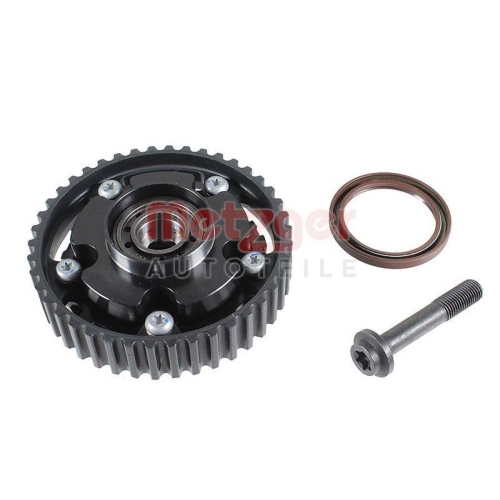 Nockenwellenversteller METZGER AUTOTEILE 2410113 für FORD VOLVO, Auslassseite