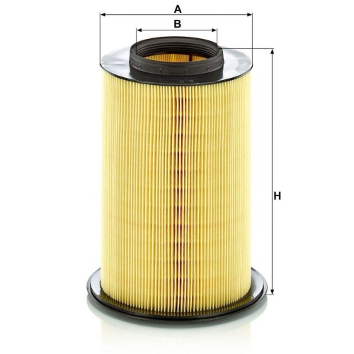 Luftfilter MANN-FILTER C 16 134/2 f&uuml;r FORD MAZDA VOLVO