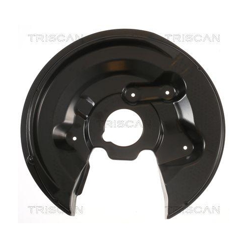 Spritzblech, Bremsscheibe TRISCAN 8125 29252 f&uuml;r VW, Hinterachse links