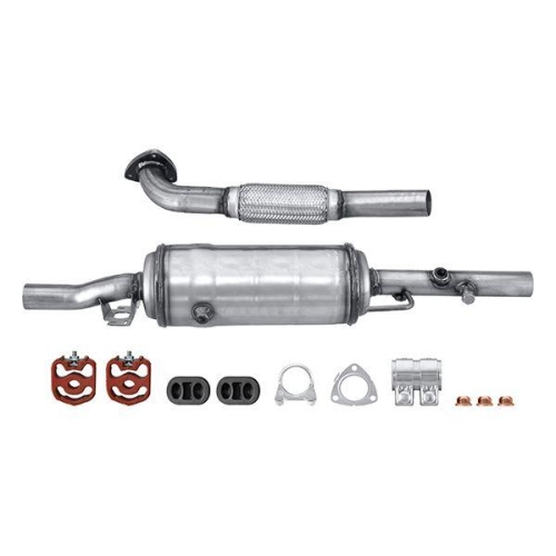 Ru&szlig;-/Partikelfilter, Abgasanlage HELLA 8LG 366 070-791 f&uuml;r OPEL VAUXHALL, Mitte