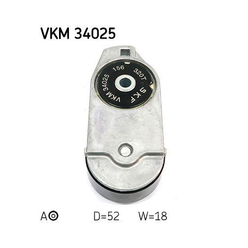 Riemenspanner, Keilrippenriemen SKF VKM 34025 f&uuml;r FORD JAGUAR