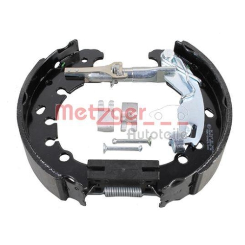 Bremsbackensatz METZGER MG 200V f&uuml;r FIAT OPEL, Hinterachse