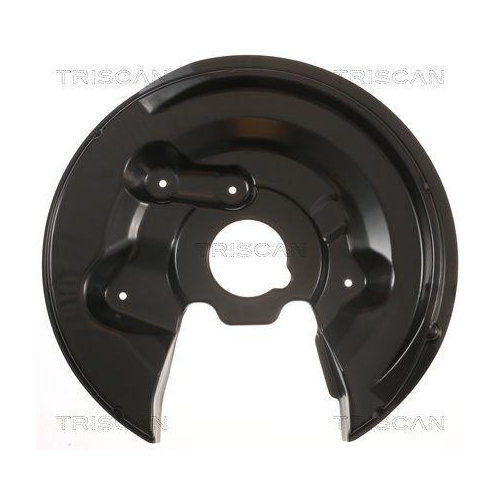 Spritzblech, Bremsscheibe TRISCAN 8125 29253 f&uuml;r VW, Hinterachse rechts