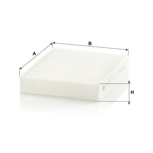 Filter, Innenraumluft MANN-FILTER CU 25 001 f&uuml;r BMW