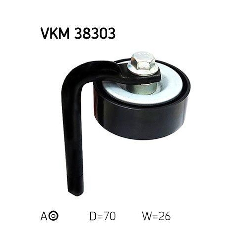 Riemenspanner, Keilrippenriemen SKF VKM 38303 für BMW, vorne