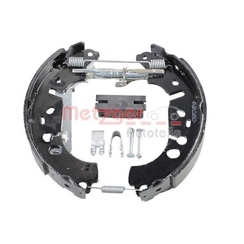 Bremsbackensatz METZGER MG 201V f&uuml;r FIAT OPEL, Hinterachse