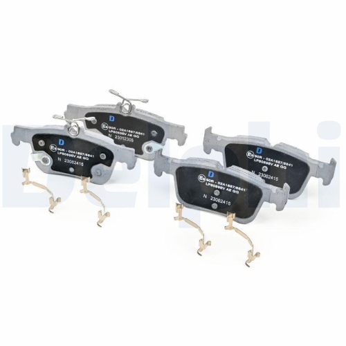 DELPHI LP5059EV Bremsbelagsatz, Scheibenbremse f&uuml;r FORD FORD USA FORD (CHANGAN)