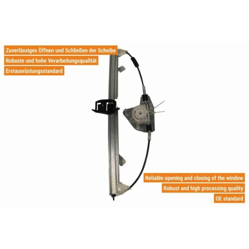 VAICO Fensterheber links und rechts Elektrisch Vorne V24-0423 + V24-0424 f&uuml;r FIAT