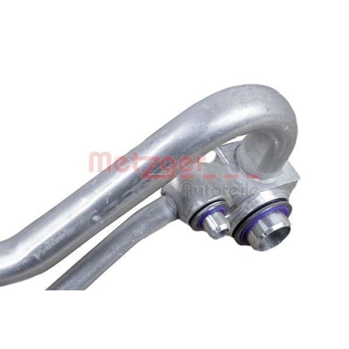 Hochdruck-/Niederdruckleitung, Klimaanlage METZGER 2360125 für BMW