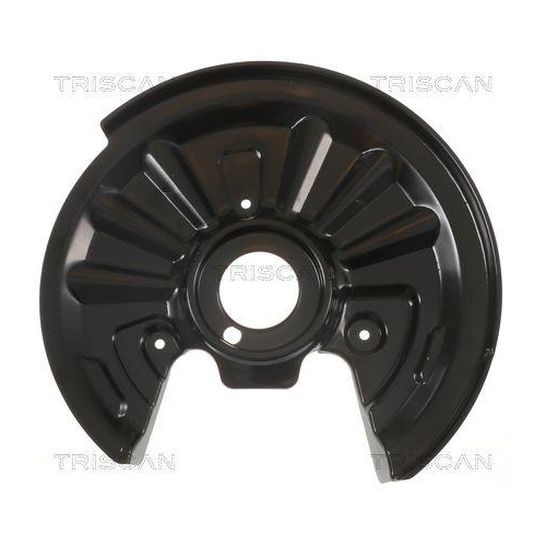 Spritzblech, Bremsscheibe TRISCAN 8125 29259 f&uuml;r VW, Hinterachse rechts