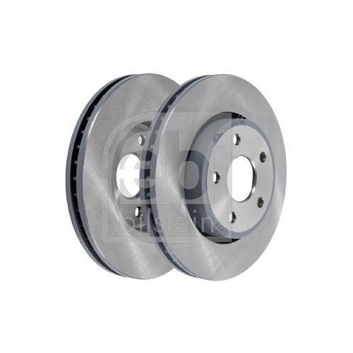 Bremsscheibe FEBI BILSTEIN 170053 f&uuml;r JEEP, Vorderachse