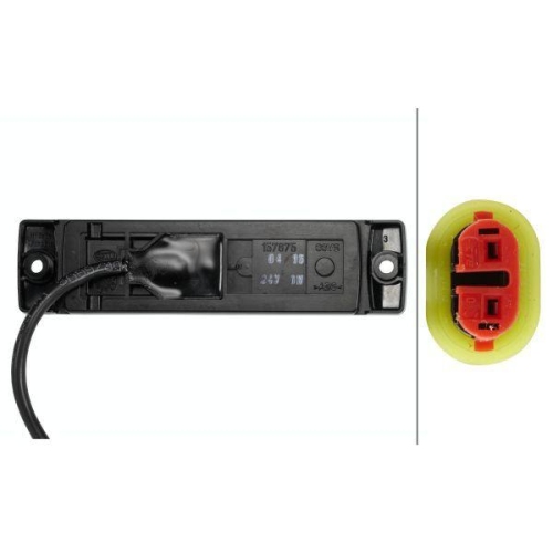 HELLA Seitenmarkierungsleuchte 2PS 011 422-341 f&uuml;r, links, rechts