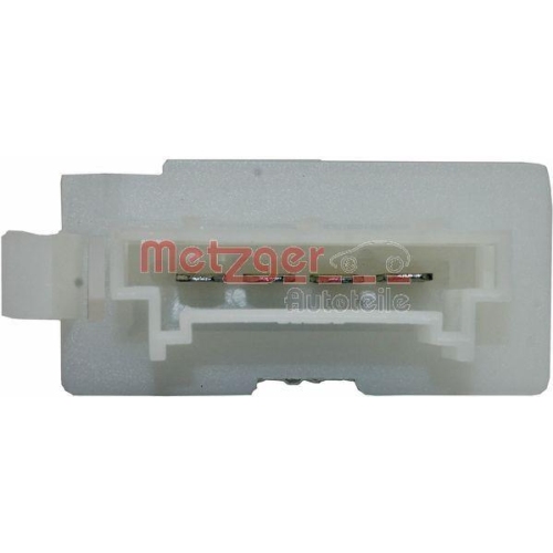 Widerstand, Innenraumgebläse METZGER 0917290 ORIGINAL ERSATZTEIL GREENPARTS für