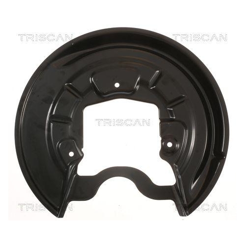 Spritzblech, Bremsscheibe TRISCAN 8125 29262 f&uuml;r VW, Hinterachse links