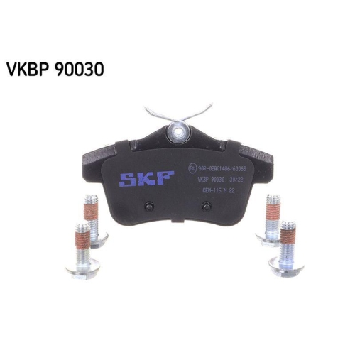 Bremsbelagsatz, Scheibenbremse SKF VKBP 90030 f&uuml;r CITRO&Euml;N PEUGEOT DS