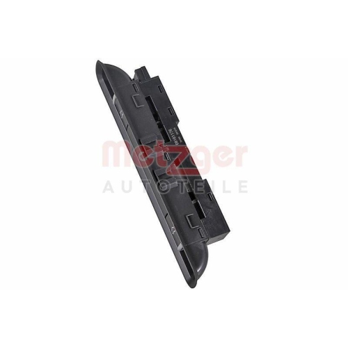 Schalter, Heckklappe METZGER 09161176 f&uuml;r PORSCHE, links neben Fahrersitz