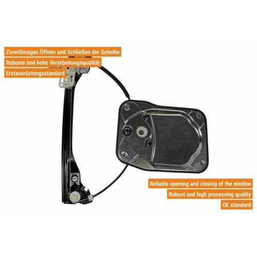Fensterheber VAICO V10-3108 Original VAICO Qualität für SEAT SKODA VAG