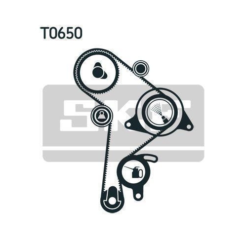 Zahnriemensatz SKF VKMA 01014 f&uuml;r AUDI FORD SEAT SKODA VW