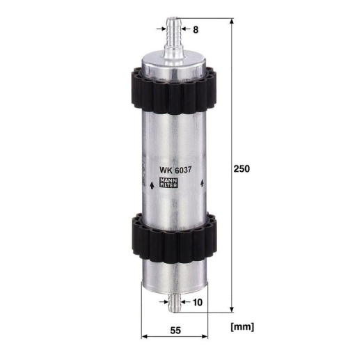 Kraftstofffilter MANN-FILTER WK 6037 f&uuml;r VAG
