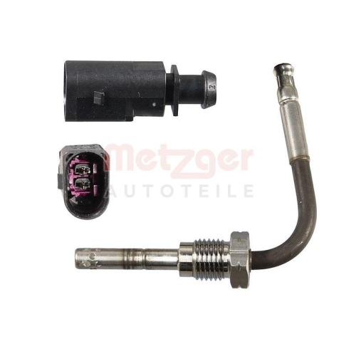 Sensor, Abgastemperatur METZGER 08941002 ORIGINAL ERSATZTEIL GREENPARTS f&uuml;r AUDI