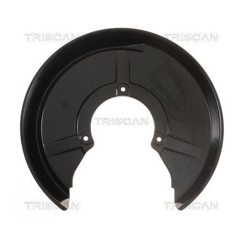 Spritzblech, Bremsscheibe TRISCAN 8125 29266 f&uuml;r VW, Hinterachse links