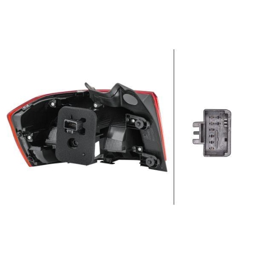 HELLA Heckleuchte 2SD 011 889-061 für VW, rechts