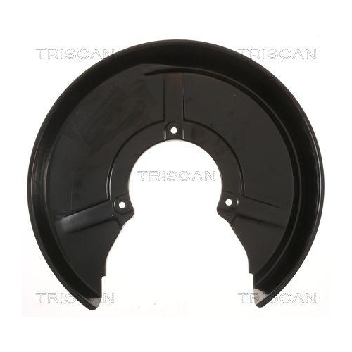 Spritzblech, Bremsscheibe TRISCAN 8125 29267 f&uuml;r VW, Hinterachse rechts