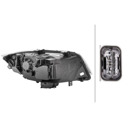 HELLA Hauptscheinwerfer 1E1 354 699-011 für BMW BMW (BRILLIANCE), links
