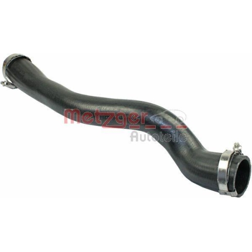 Ladeluftschlauch METZGER 2400241 f&uuml;r FORD, Ladeluftk&uuml;hler, unten
