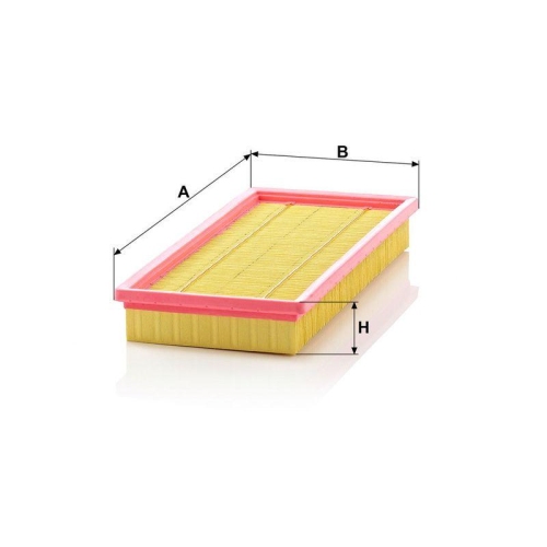 Luftfilter MANN-FILTER C 3275 f&uuml;r FIAT
