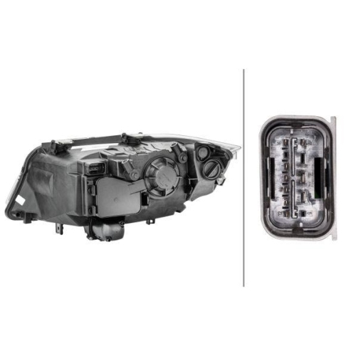 HELLA Hauptscheinwerfer 1E1 354 699-021 für BMW BMW (BRILLIANCE), rechts