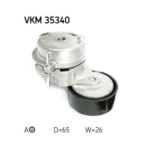 Riemenspanner, Keilrippenriemen SKF VKM 35340 für FIAT OPEL SUZUKI VAUXHALL