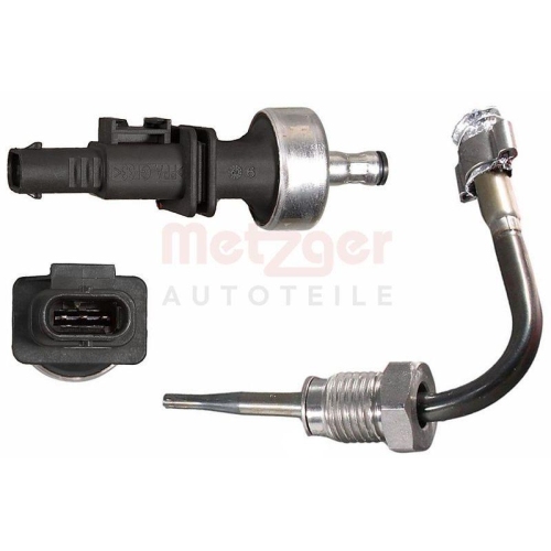 Sensor, Abgastemperatur METZGER 08941006 ORIGINAL ERSATZTEIL f&uuml;r AUDI SEAT SKODA