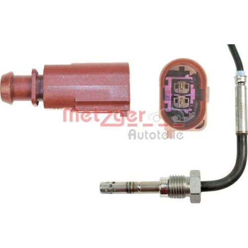 Sensor, Abgastemperatur METZGER 0894033 ORIGINAL ERSATZTEIL f&uuml;r AUDI VAG