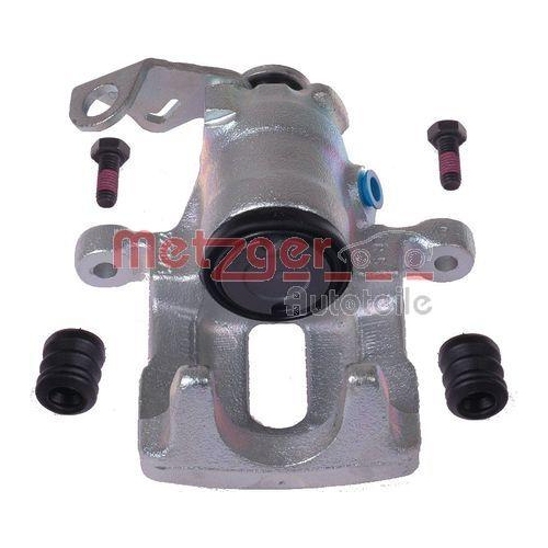 Bremssattel METZGER 6260143 f&uuml;r SEAT VW, Hinterachse links