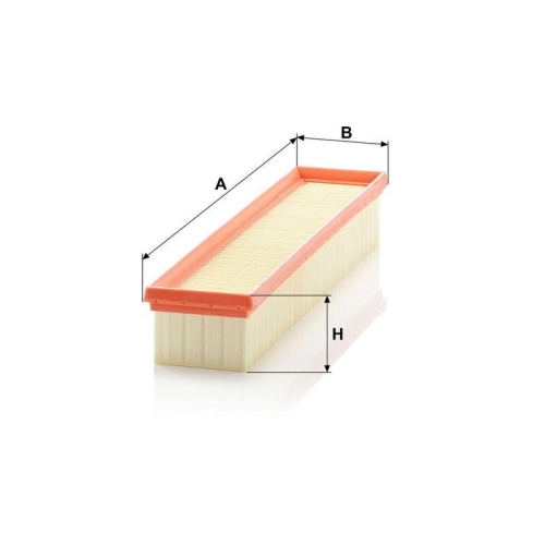 Luftfilter MANN-FILTER C 3875 f&uuml;r NISSAN RENAULT