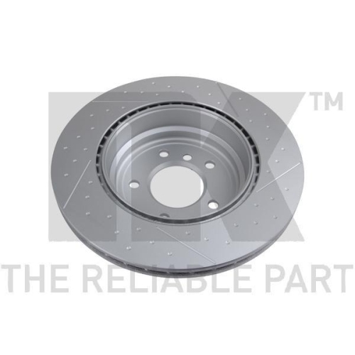 Bremsscheibe NK 3115106 f&uuml;r BMW, Hinterachse, f&uuml;r Fahrzeuge mit Aktivlenkung