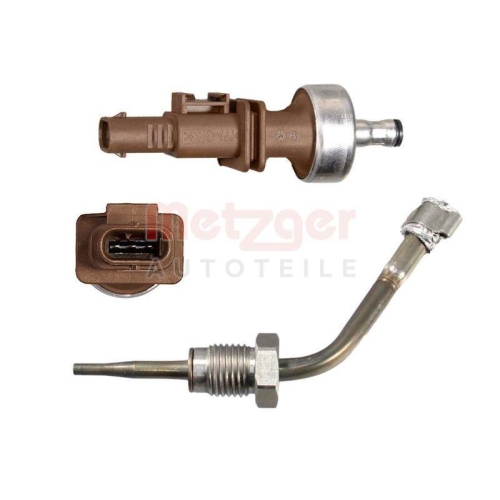Sensor, Abgastemperatur METZGER 08941008 ORIGINAL ERSATZTEIL GREENPARTS f&uuml;r AUDI