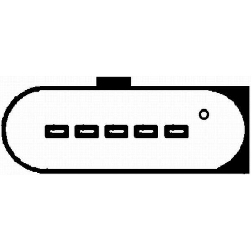 HELLA Luftmassenmesser 8ET 009 142-451 für AUDI SEAT SKODA VW HITACHI