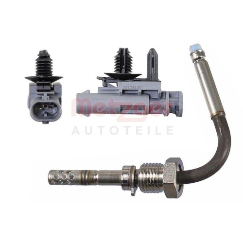 Sensor, Abgastemperatur METZGER 08941010 ORIGINAL ERSATZTEIL f&uuml;r VOLVO