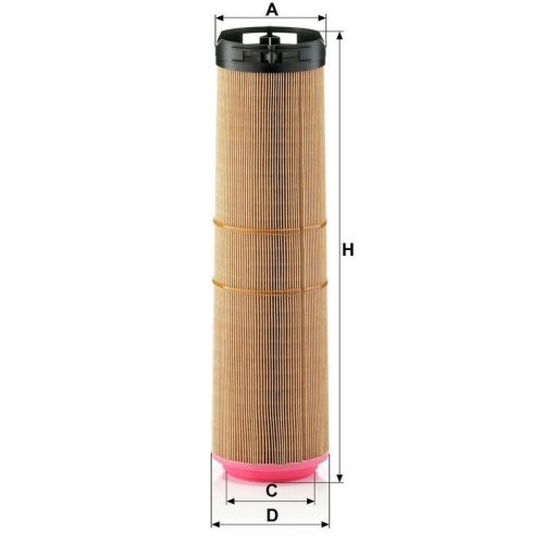 Luftfilter MANN-FILTER C 12 178 f&uuml;r MERCEDES-BENZ