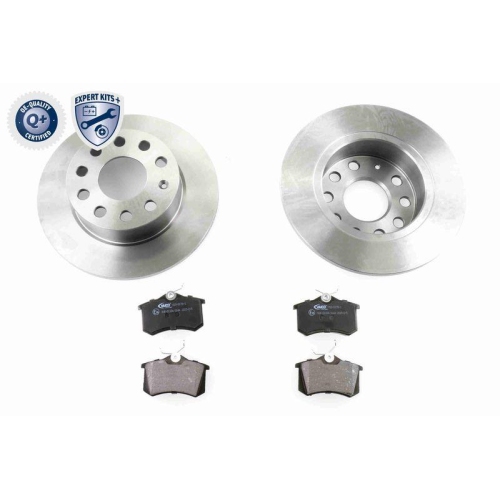 Bremsensatz, Scheibenbremse VAICO V10-90004 EXPERT KITS + f&uuml;r AUDI SEAT SKODA VW